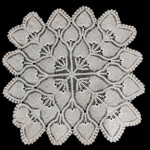 COTTON CROCHETED DOILY